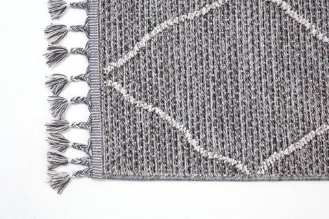 4K INFİNİTY COLLECTİON MODERN MAKİNE HALISI 02, GREY, 80X150 CM