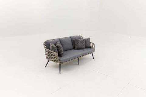 ARORA RATTAN ÜÇLÜ BAHÇE OTURMA GRUBU