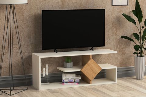 LAGOMOOD INTENS TV ÜNİTESİ BEYAZ MEŞE