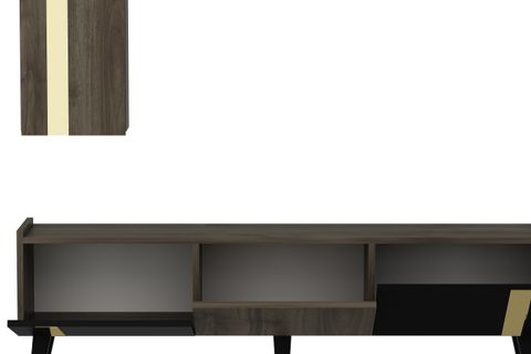 PALM TV ÜNİTESİ, CEVİZ SİYAH