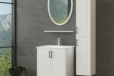 SANYA BANYO DOLABI 65CM AY2K+1EA1R+ETJ+BOY BEYAZ