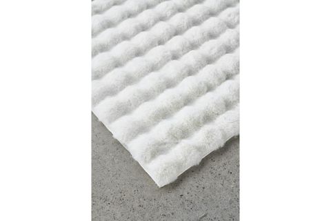 DARCİO TAVŞAN TÜYÜ POST HALI, BEYAZ, DİKDÖRTGEN, 80X150