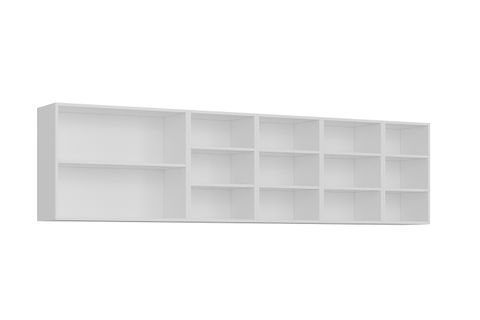 MİNAR 280 CM MUTFAK DOLABI BEYAZ 280-B1-ÜST MODÜL