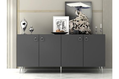 DROP KONSOL, ANTRASİT GÜMÜŞ