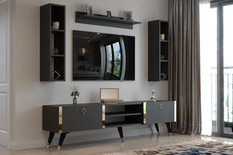 CRONO TV ÜNİTESİ, ANTRASİT