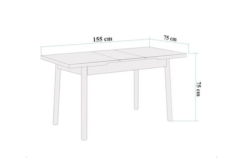 STORMİ MASA TAKIMI, BEYAZ ATLANTİK SOHO TAŞ