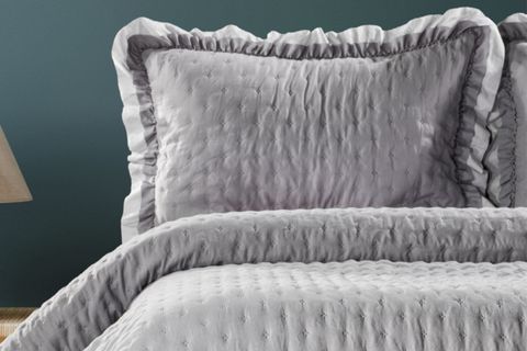 LİMA TEK KİŞİLİK YATAK ÖRTÜSÜ, GRİ