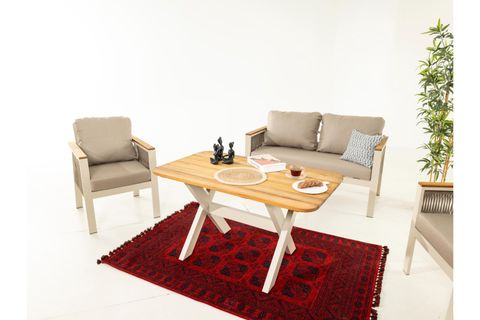 CAPELLA İKİLİ BAHÇE OTURMA GRUBU, KREM