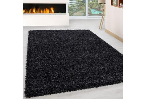 SHAGGY TÜYLÜ HALI , ANTRASİT, 80X250