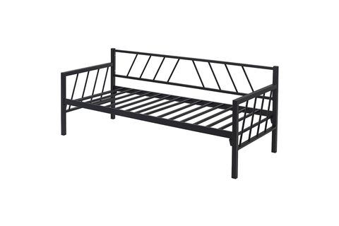 GLORY DAYBED METAL KARYOLA, SİYAH, 90X200