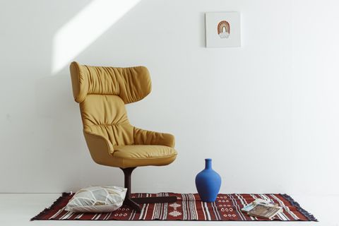 F&F HOME DEKORATİF SERAMİK VAZO, LACİVERT, 94531