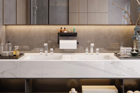 LMZ MUTFAK BANYO TEZGAH ÜSTÜ KAĞIT HAVLULUK, SİYAH