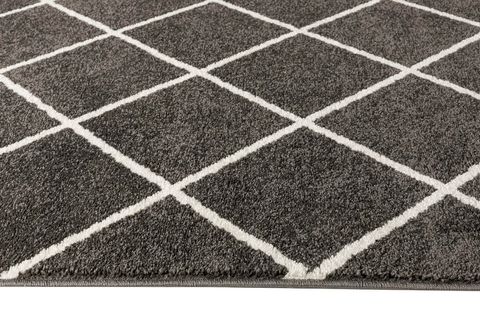 ANNA DARK GREY HALI 160X230