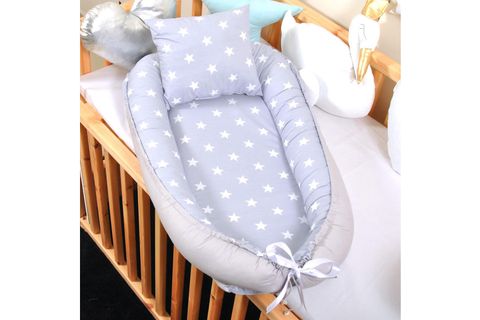 BABY NEST BEBEK YATAĞI GRİ GYG136