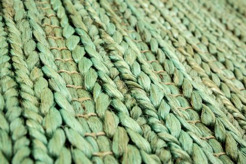 EKO HALI NETRA TRİPLE GREEN XW RUSTİK JÜT HALI EL DOKUMA ÖRGÜ NATUREL HASIR HALI 140X200