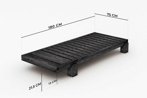 WOODESK ARİN MASİF SEDİR, NATURAL-KİREMİT RENK, CPT8373-200