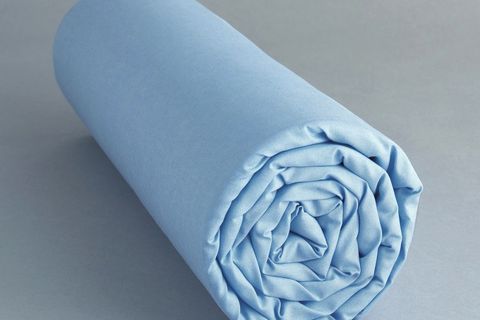 MAKİ HOME ÇİFT KİŞİLİK LASTİKLİ ÇARŞAF VE YASTIK KILIFI SETİ, AÇIK MAVİ, 160X200, 50X70