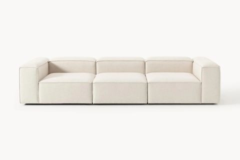 LENA ÜÇLÜ KETEN KOLTUK, BEJ