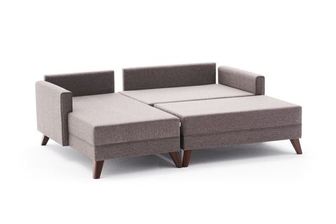 BELLA SOFT MİNİ KÖŞE KOLTUK, KAHVE, SOL KÖŞE