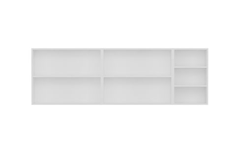 MİNAR 225 CM MUTFAK DOLABI BEYAZ 225-B2-ÜST MODÜL