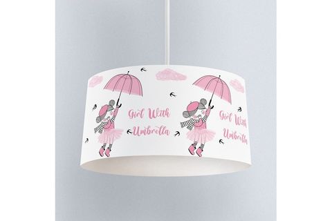 SEVİMLİ KIZ DESENLİ ÇOCUK ODASI SARKIT AVİZE