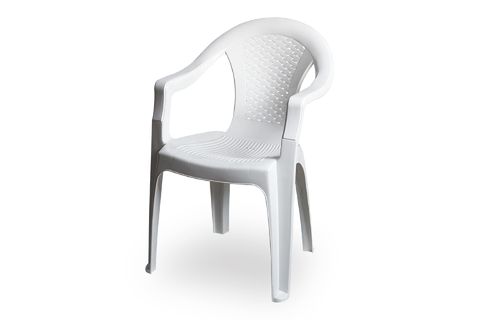 ESTELİA NETAKS BODRUM SANDALYE, ORİJİNAL BEYAZ, 4 ADET