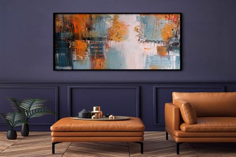 TABLOLIFE REFLECTİONS YAĞLI BOYA DOKULU TABLO, ÇERÇEVESİZ, 90X120