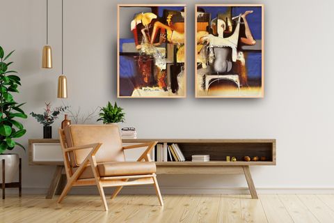 NE OLDU PANO SET, 50X70