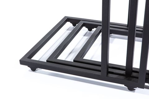 GRADA 3'LÜ ZİGON SEHPA, MERMER DESEN