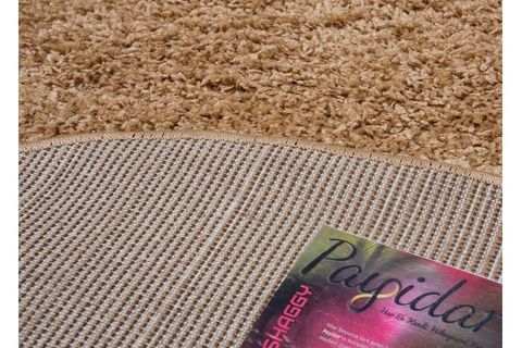 PAYİDAR SHAGGY HALI 9000NM, YUVARLAK, BEJ, 160X160