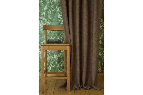 MASSARELLİ FON PERDE KETEN AÇIK KAHVE 1-2,5 ORTA SIK PİLE 100X260
