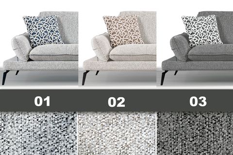 COSY KÖŞE KOLTUK, METAL AYAK, SOL KÖŞE, KIRIK BEYAZ