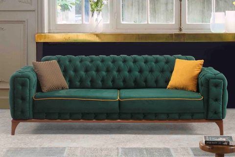 VELUTO ÜÇLÜ KANEPE