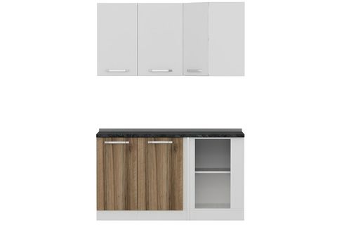 MİNAR 145CM KÖŞE MUTFAK DOLABI BEYAZ DORE K145D1