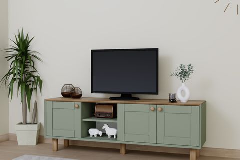 BOHEM SERİSİ TV ÜNİTESİ, NATURA YEŞİL
