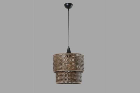 LUMEXX RATTAN CEVİZ KÜÇÜK PASTA SARKIT
