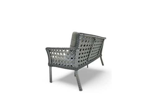 SİDE RATTAN BAHÇE MASA TAKIMI, 7 KİŞİLİK, 100X180
