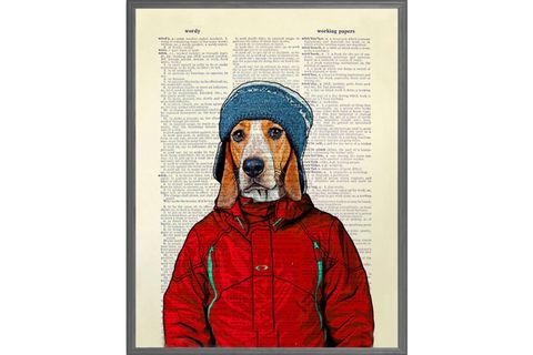 SEVİMLİ KEDİ KÖPEK TABLO SETİ, 35X50, 6