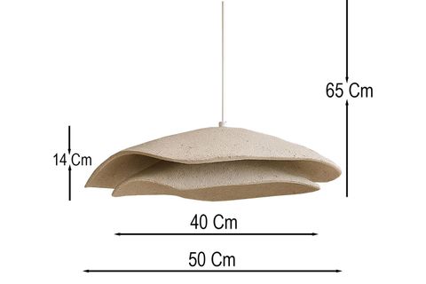 MARVANTE HANDMADE KARBON BETON AVİZE