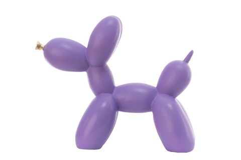 BALON KÖPEK GOLD BURUNLU KÜÇÜK BOY, LİLA