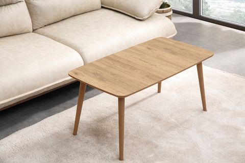 LUCİ DÖRTLÜ ZİGON SEHPA ORTA SEHPA SETİ, MEŞE