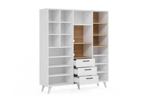 LAVO ÇOK AMAÇLI DOLAP, 4 KAPAKLI 3 ÇEKMECELİ