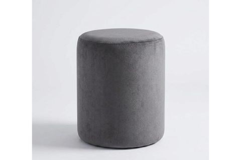 ALORA SİLİNDİR PUF, GRİ