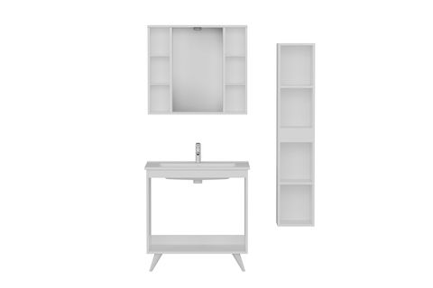 VERA BANYO DOLABI AY2K178, BEYAZ, 85CM