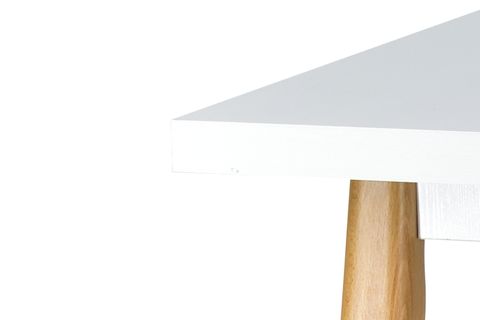 AVANOS MDF KATLANIR AHŞAP MUTFAK MASASI, 70X80 CM, BEYAZ NATUREL