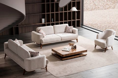 ELİT ÜÇLÜ KOLTUK, BEJ