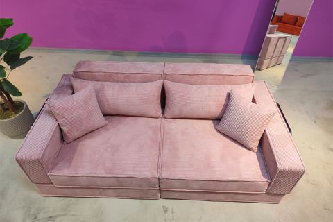 PUZZLE SÜNGER KOLTUK, PEMBE