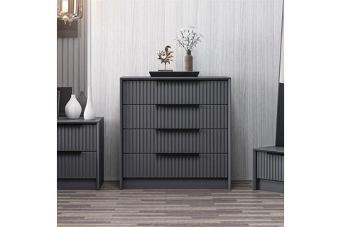 KALE LUXE 4Ç ŞİFONYER, ANTRASİT