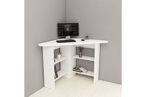 ARNETTİ CORNER ÇALIŞMA MASASI BEYAZ