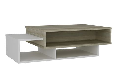 DEKORİSTER TAB ORTA SEHPA, BEYAZ CEVİZ